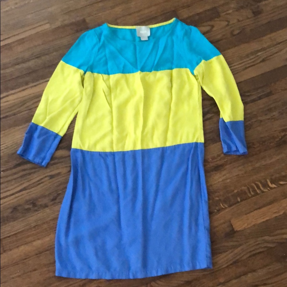 Anthropologie Color Block Dress